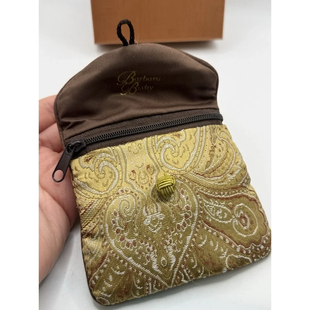 Barbara Bixby Jewelry Box & Pouch Set Case Travel Storage